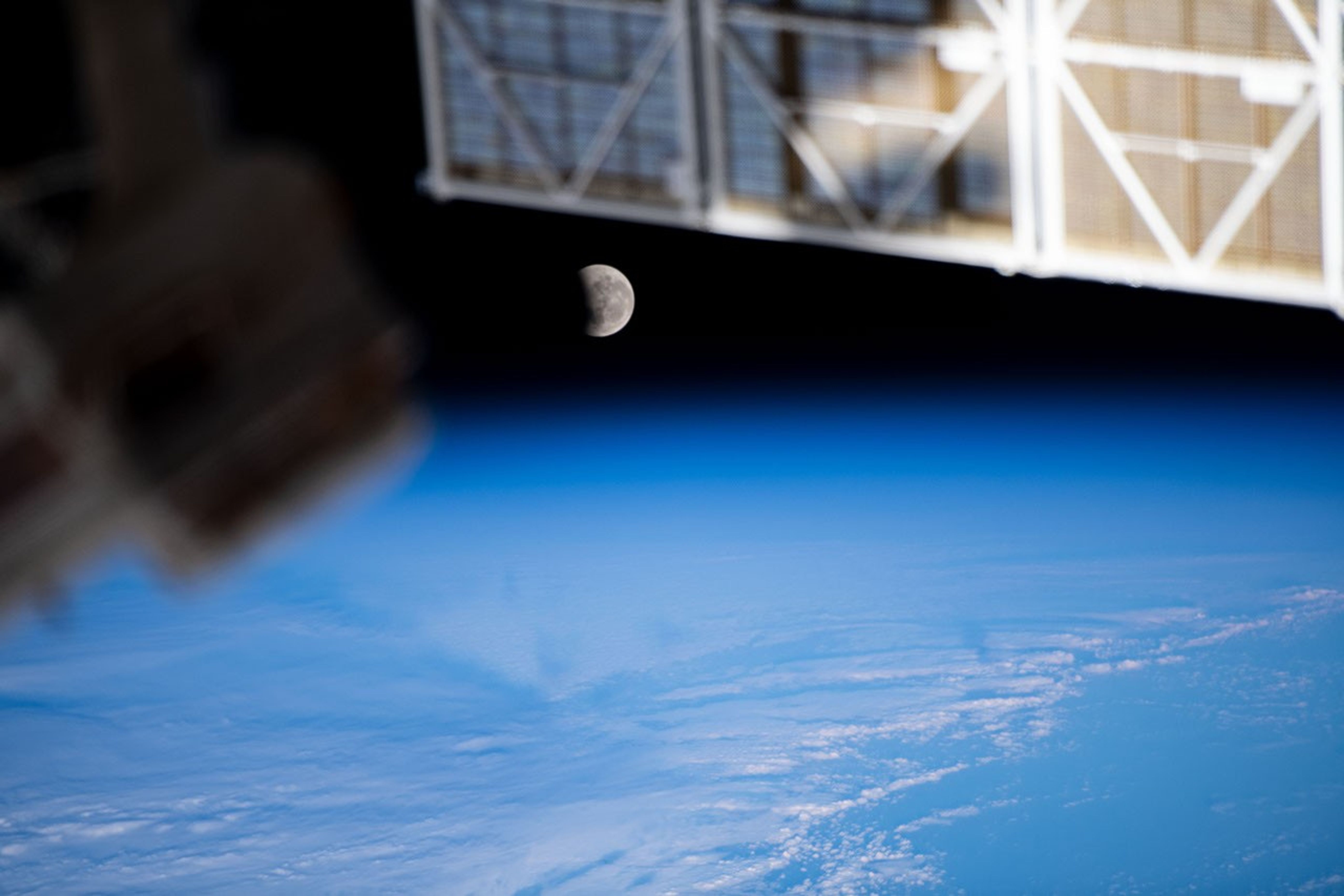 Chandra Grahan space visual
